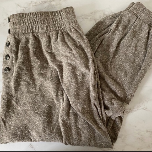 Urban Outfitters Out From Under Button Up Joggers - Picture 1 of 2